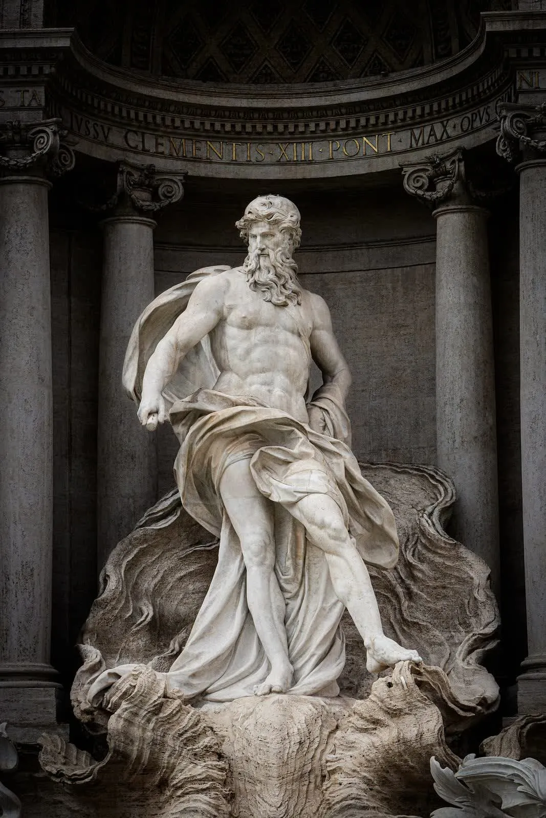 La fontaine de Trevi en journée
