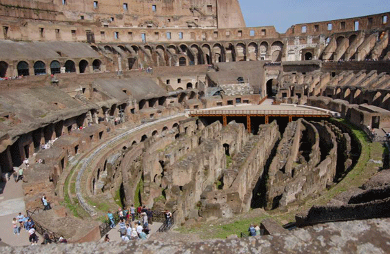 Intérieur du Colisée