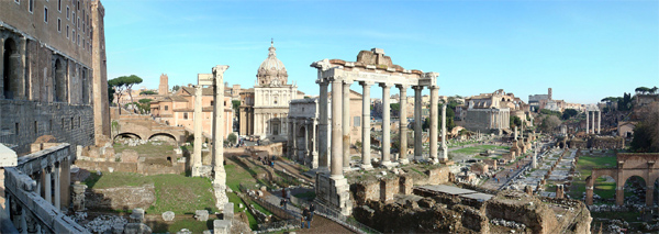 forum romain panorama
